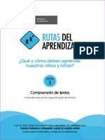 01-Qué y cómo deben aprender – Comprensión de textos