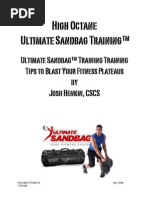 High Octane Sandbag Training