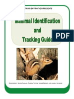 Wildlife Mammal Identification and Tracking Guide PDF