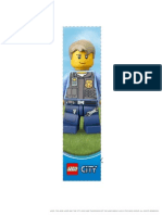 LEGO City Elite Police Bookmark