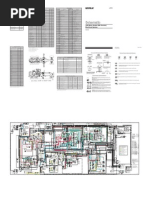 CAT GRADER 14H 7WJ1-663 Electrical System Schematic