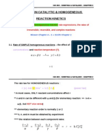 Ice 204 - chp3 - Non Catalytic Reaction Kinetics