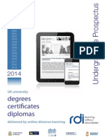 RDI Undergraduate Prospectus