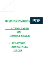 Project Shakti Term Paper