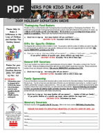 Download CFSAHoliday Donor Sign-Up Form 2009 by Susie Cambria SN20510891 doc pdf
