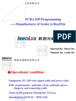 RTD Scaler ISP Programming SOP