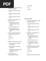 Pretest PHBS