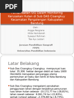 Download Pemanfaatan SIG Dalam Monitoring Kerusakan Hutan di Sub DAS Cisangkuy Kecamatan Pangalengan Kabupaten Bandung by Saeful Rahman SN205118754 doc pdf