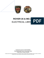 Rover 25 MG ZR Electrical Library