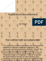 Exploratory Documentary