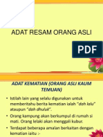 Adat Resam Orang Asli