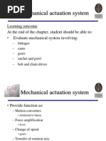 Chapter 6 Mechanical Actuation Systems