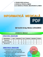 Informatica Medicala 1