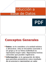 Introduccion A Base de Datos PDF