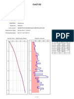 Vertical Time - Depth Below Datum Velocity Intervals Velocity Model