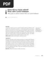 Frederico, Celso - Quem Fala na Criação Cultural.pdf