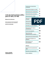 Lista de Instrucciones AWL para S7-300 - S7-400