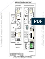 Produced by An Autodesk Educational Product: First Floor Plan