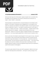 Download Ahmed Maher Letters From Prison  by HuffPost Politics SN205169333 doc pdf