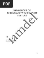 Download Influences of Christianity to Fil Culture by iamdel SN20517008 doc pdf