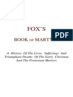 Foxes Martyrs