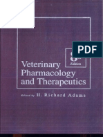 Veterinary Pharmacology and Therapeutics