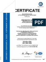 Pneumatex Compresso QM TUEV ISO9001-14001 EN1211 Neu PDF