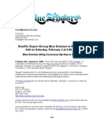 Blue Scholars Release WOW Show Eugene 2 2 08 pdf 
