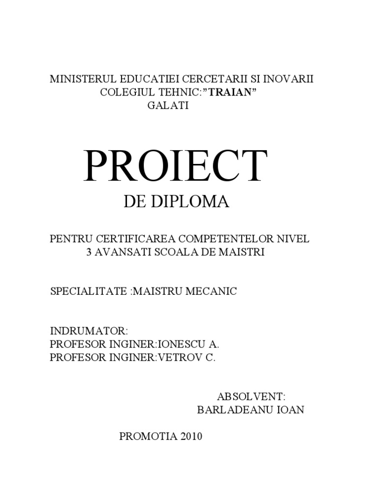 Ministerul Educatiei Cercetarii Si Inovarii
