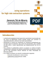 Planning of A Caving Operations For High Rate Extraction Systems