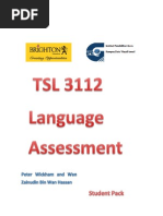 Download Tsl3112 Language Assessment for ipg by Arini Mohd Ibrahim SN205221736 doc pdf