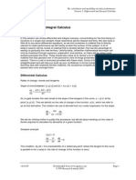 Calculation and Modelling of Radar Performance 2 Differential and Integral Calculus