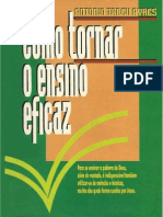 Como Tornar o Ensino Eficaz Ant Nio Tadeu Ayres