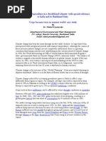 Download Global Warming Impact on Agriculture by Dr Nitish Priyadarshi SN20522875 doc pdf