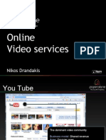 Online Video Services: Nikos Drandakis