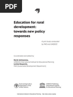 Download Education for Rural Development Towards New Policy Responses by fullcroom education SN20526958 doc pdf