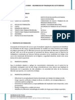 Plan Tutorial Actividades de Alto Riesgo PDF