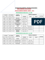 Turno de Examenes - BIOLOGIA - La Merced - Nov - Dic