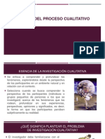 El Inicio Del Proceso Cualitativo