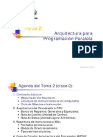 FPP-2-2013 - Tema2 - Plataformas-Programacion-Paralela - Clase2 PDF