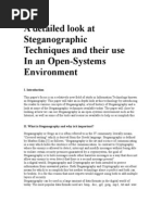 Download Seminar on Steganography by jerrysi SN20529 doc pdf