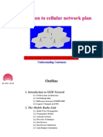 Introduction to Cellular Network Plan