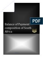 Balance of Payment - South Africa