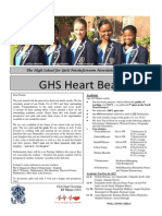 GHS Newsletter 1 - 31 January 2014