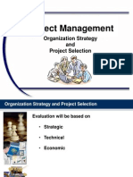 PM Chapter 02 Organization Strategy and Project Selection