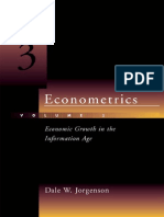 Jorgenson D.W. Econometrics (MIT, 2000) (ISBN 0262100940) (493s) - GL