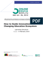 How To Guide Innovation in A Changing Education Ecosystem?