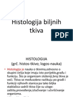 Histologija Biljnih Tkiva