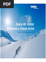 Every AC Motor Deserves A Vacon Drive: Jaykumar & Rohan Sharma, Vacon India