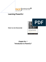 Learning Powercli: Chapter No. 1 "Introduction To Powercli"